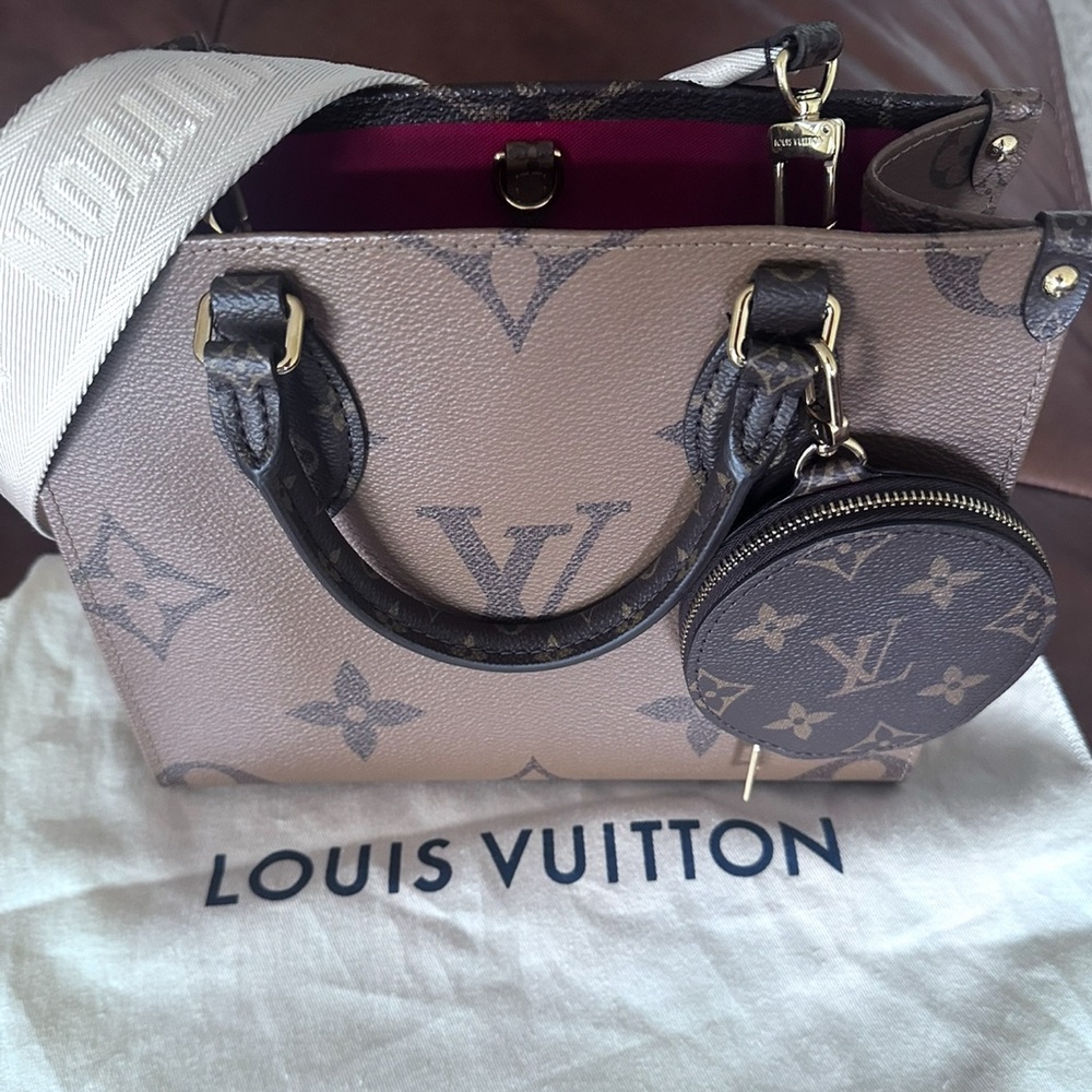 Louis Vuitton Brown Monogram Satchel